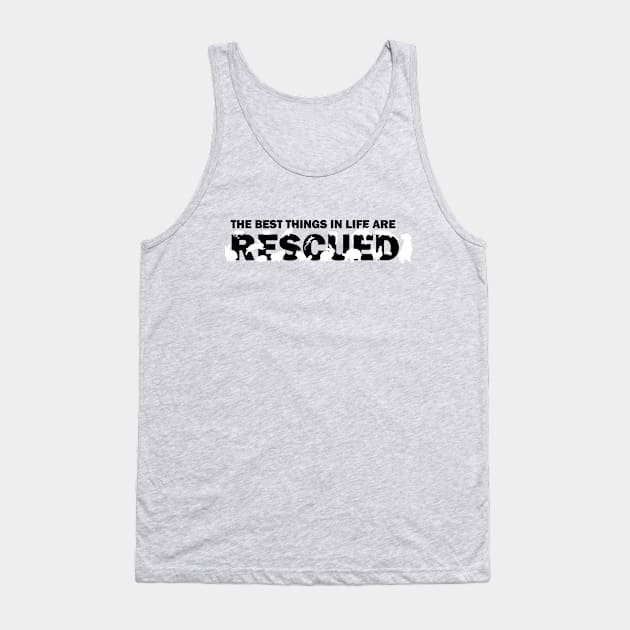 Rescue Animals Rock! Tank Top by BunWear